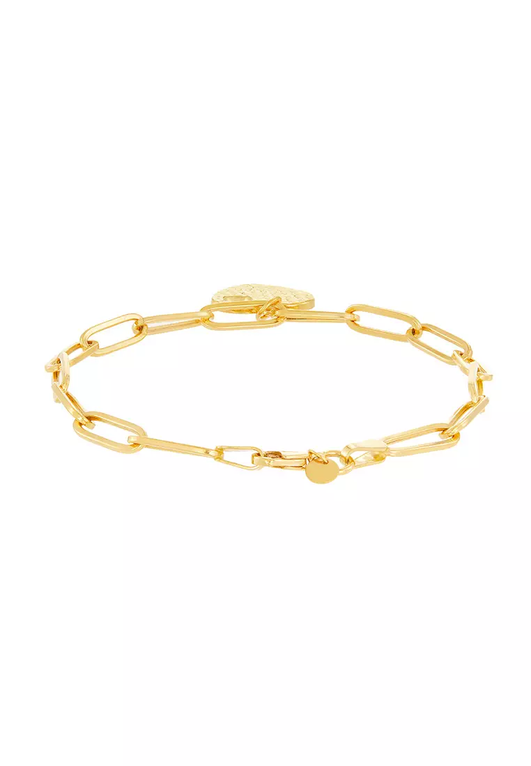 HABIB Oro Italia 916 Yellow Gold Bracelet GW38180521(22K Gold)