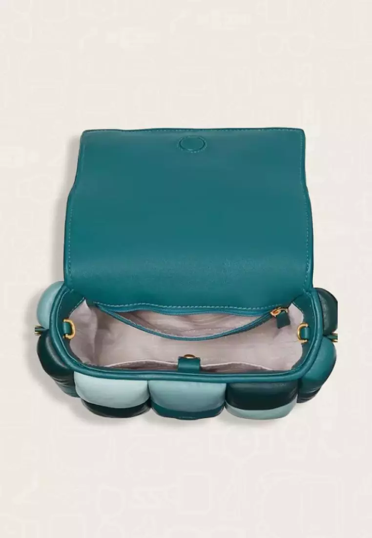 Kate Spade Boxxy Colorblocked Crossbody Midnight Pine Multi