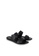 SEMBONIA black Women Synthetic Leather Flat Sandal 2E3CASHBD5BD2DGS_2