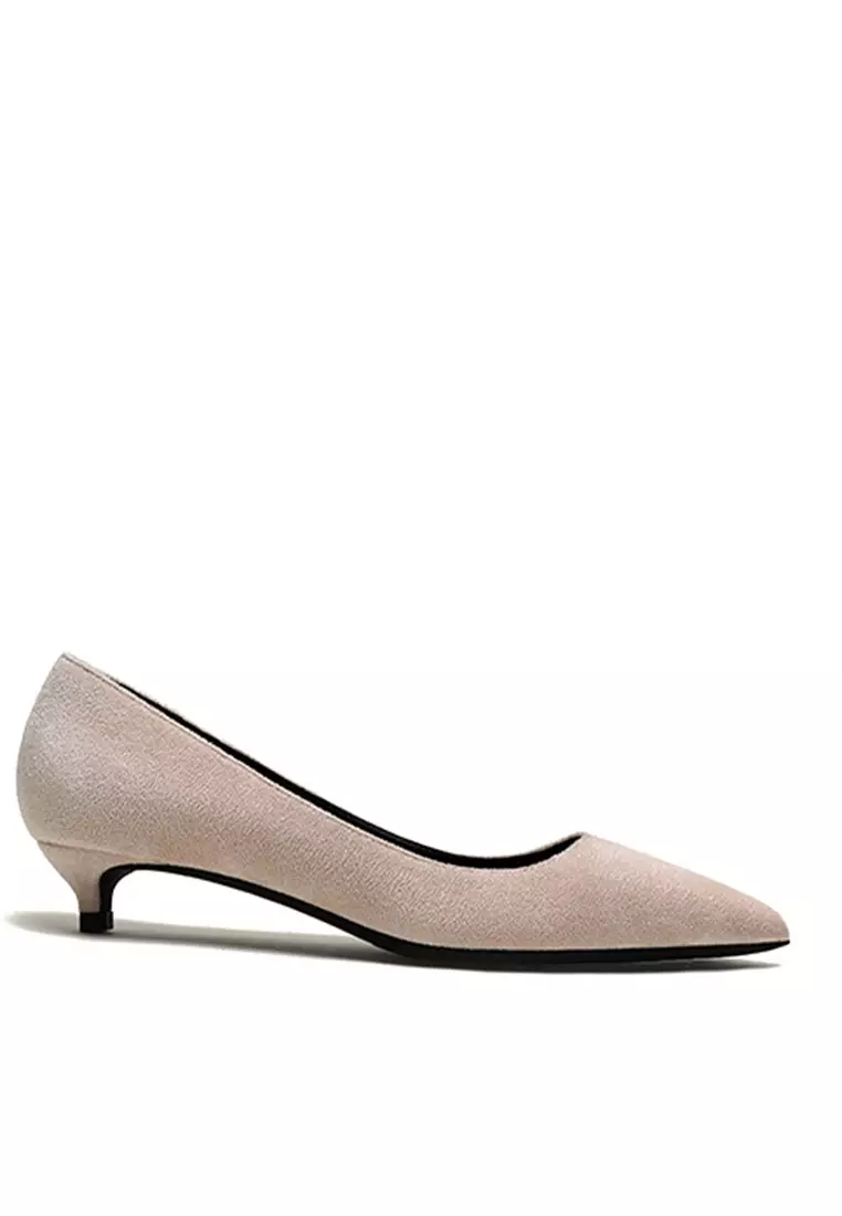 Discount on Twenty Eight Shoes  shoes - SKU: 3cm Uniform Pointed High Heel Shoes Hzl132