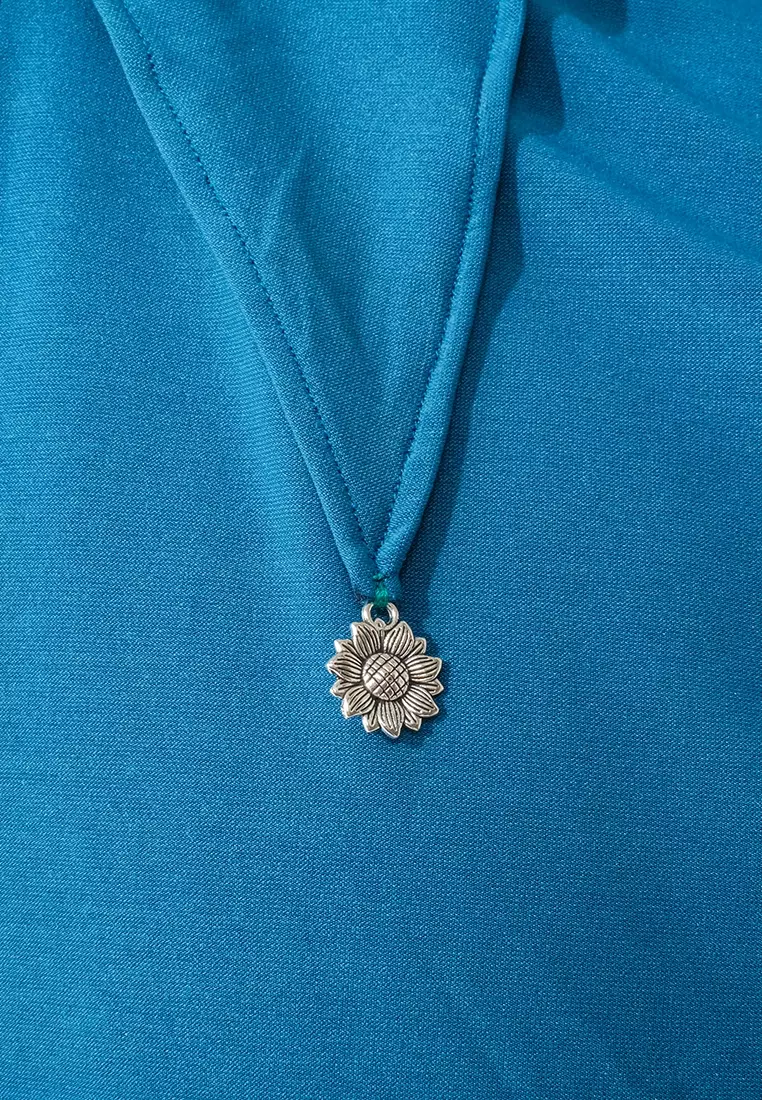 HIJAB INSTAN ZYANA - TURQUOISE