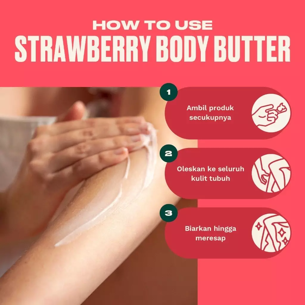 Strawberry Body Butter 50Ml