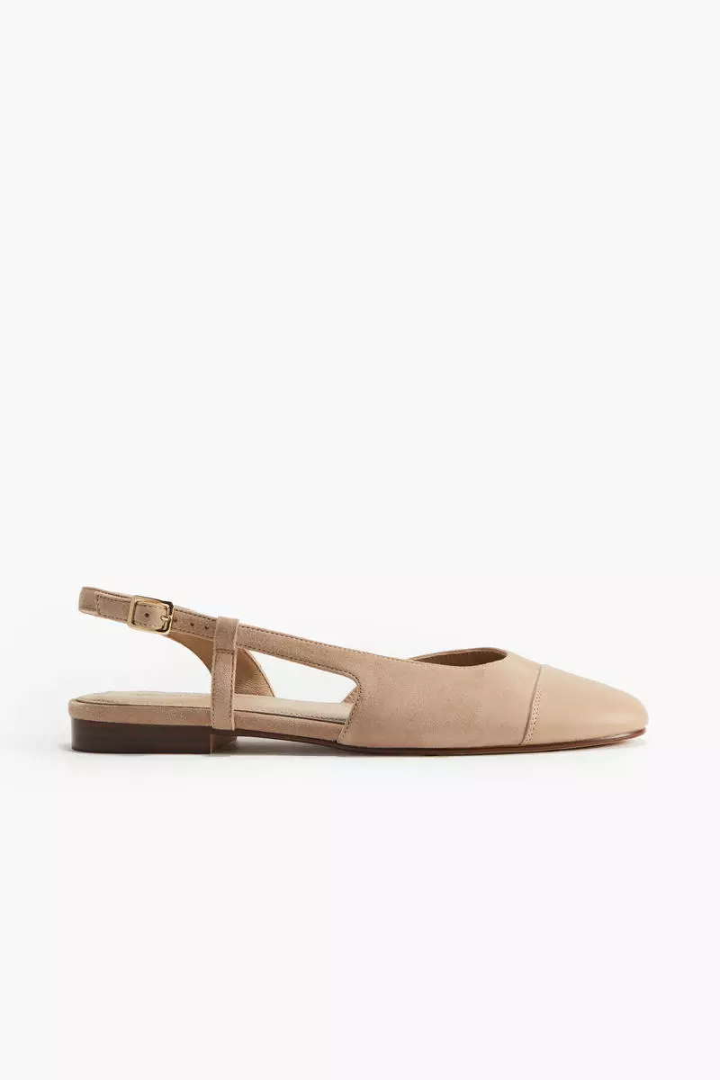 Discount on H&M  shoes - SKU: Suede ballet pumps