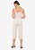 ZALORA WORK beige Square Neck Cami Jumpsuit C9B26AAD32A576GS_2