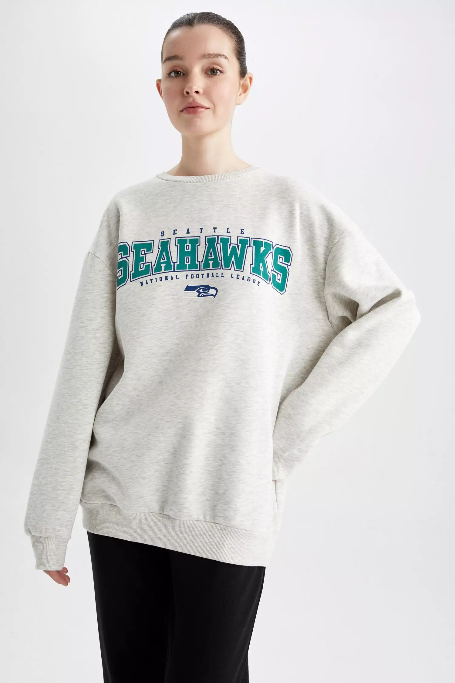 Seahawks off the outlet shoulder sweatshirt