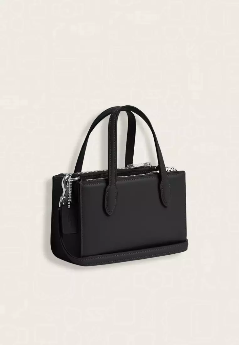 Coach Nina Mini Tote Bag Black