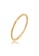 Elli Jewelry gold Ring Twisted Basic Minimal Look 375 Yellow Gold FEB04ACCF11B10GS_1