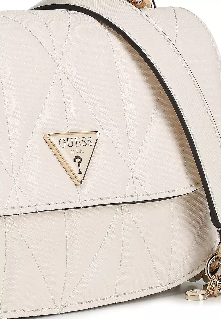 Aldina Top Handle Flap Bag