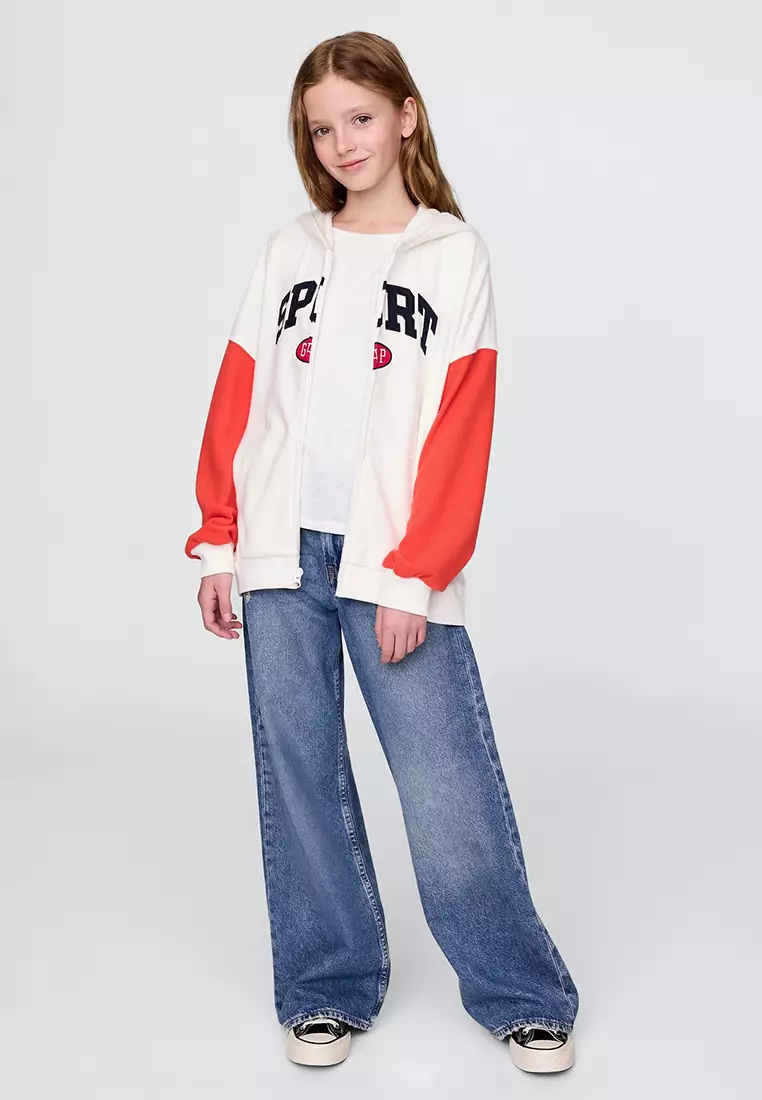 Vintage Soft Zip-Up Hoodie