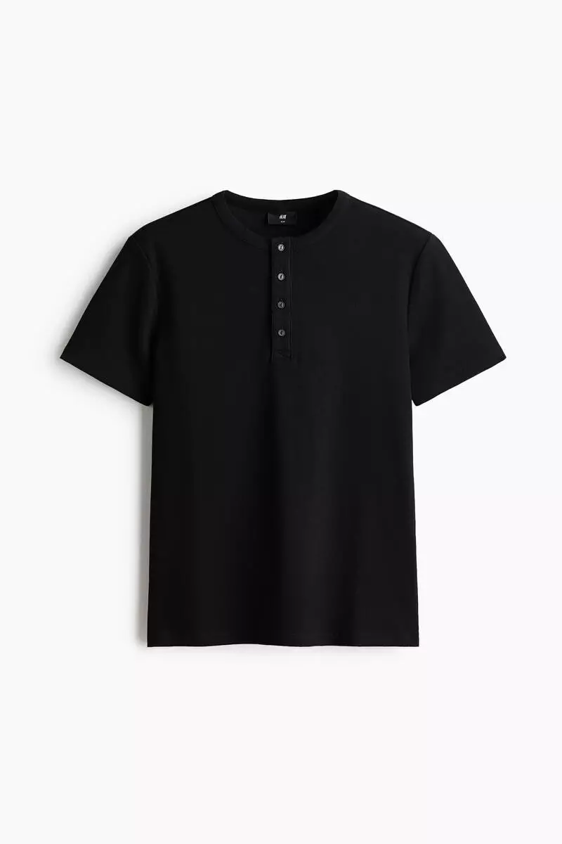 Slim Fit Henley top