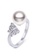 A-Excellence silver Premium Freshwater Pearl  6.75-7.5mm Butterfly Ring 83CD3AC0BBBEB8GS_1