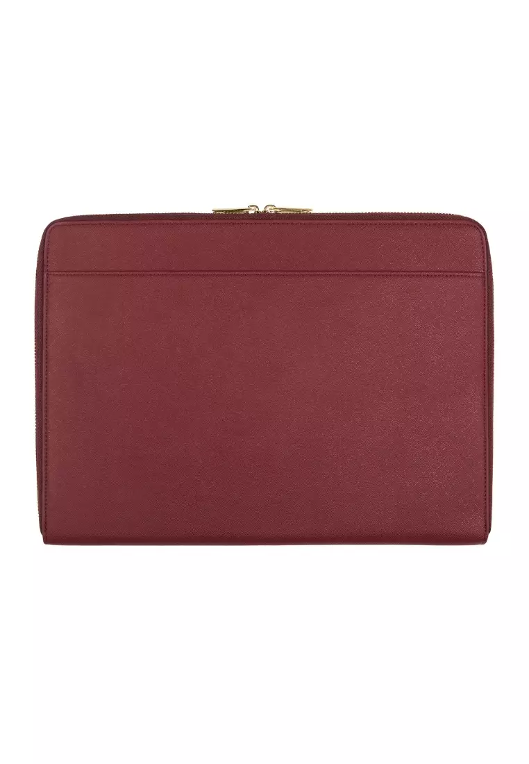 Buy THEIMPRINT SAFFIANO LEATHER 16 INCH LAPTOP SLEEVE 2024 Online