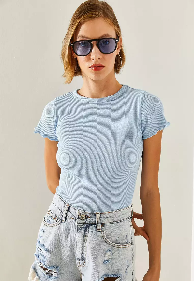 Women's Ribbed Camisole Blouse 60161026