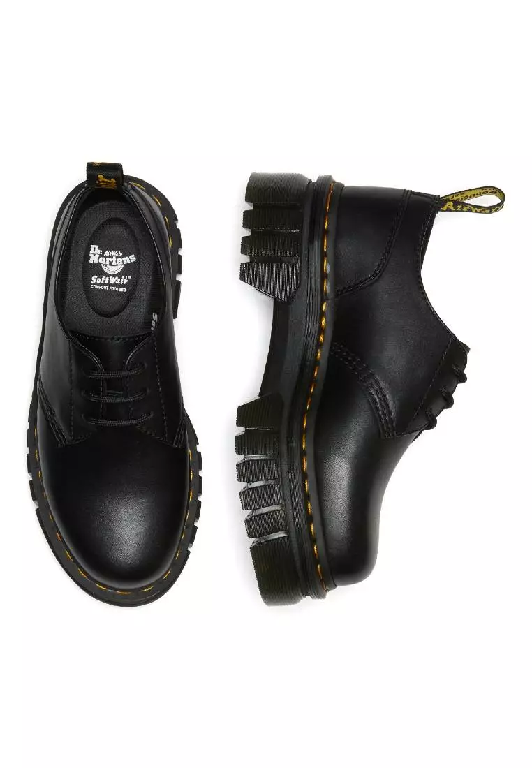 AUDRICK NAPPA LEATHER PLATFORM SHOES