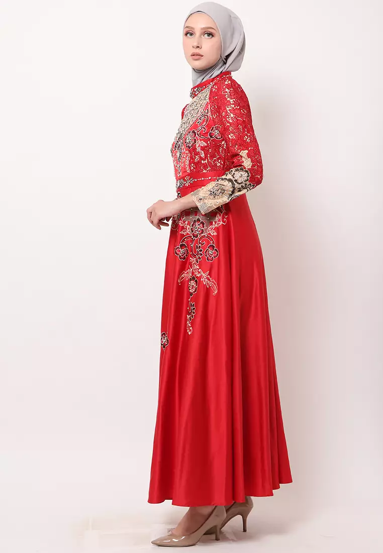 Bibiq Gamis Satin