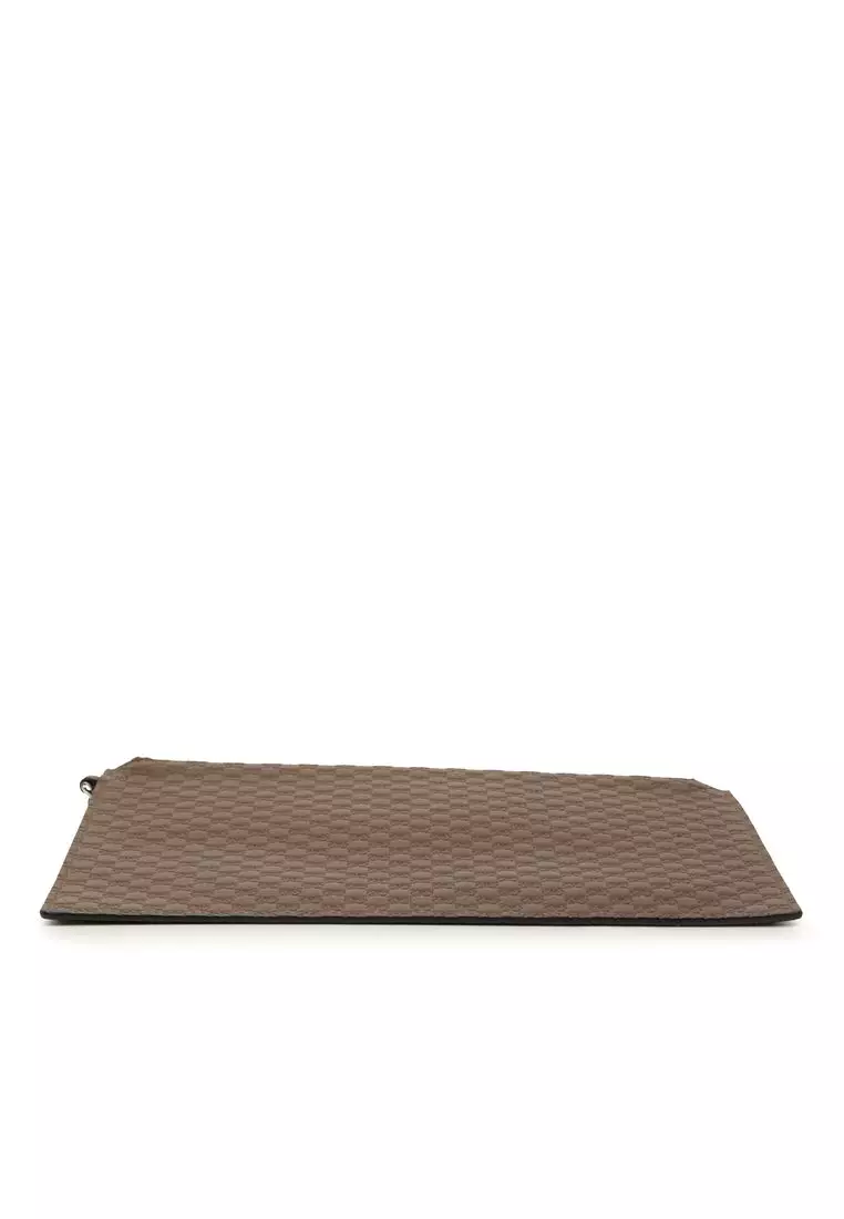 Pre-Loved Gucci Microguccissima Clutch