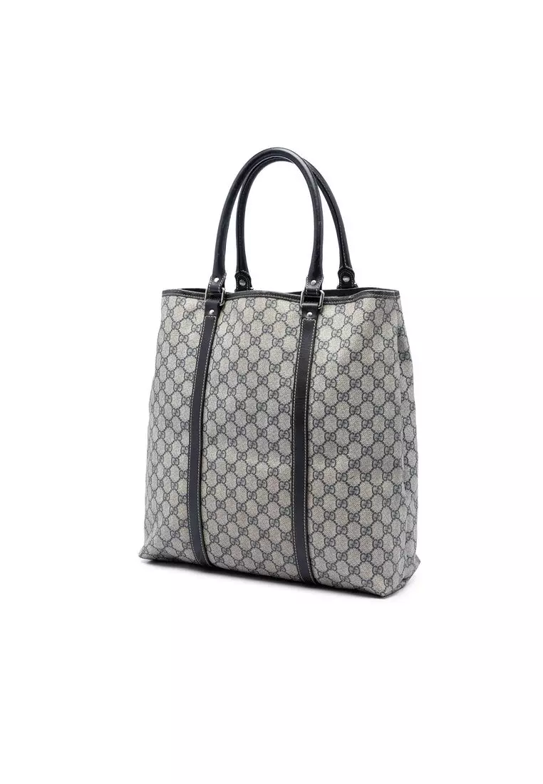 Pre-Loved Gucci Gg Supreme Joy Vertical Tote
