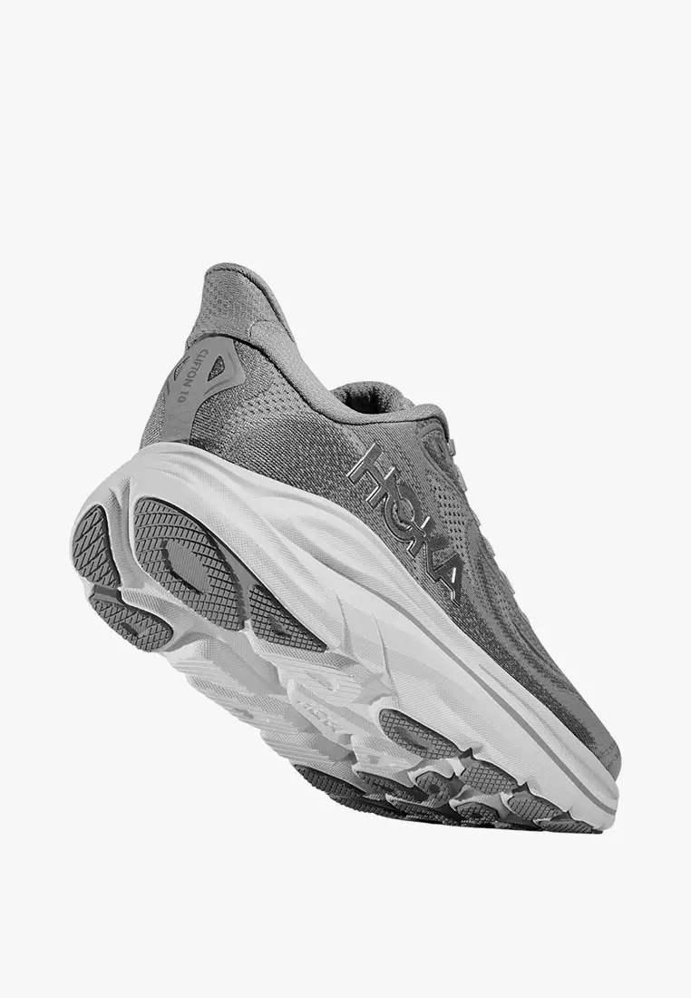 Clifton 10 Wide Women's Running - Stellar Grey/Galactic Grey