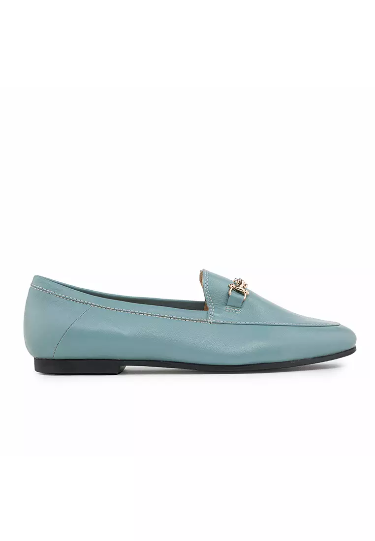 Discount on Bibo  shoes - SKU: Jane Leather Loafers Flats