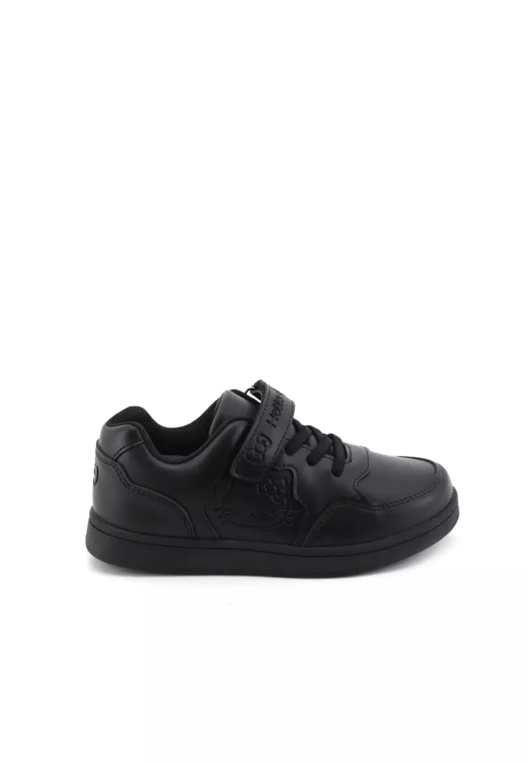 Bata HELLO KITTY Kids Girls Black School Shoes 3896814 2024