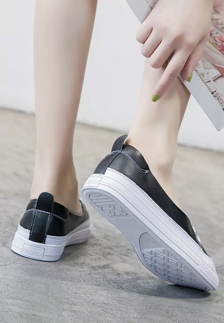 Smart Causal Leather Sneakers RX6088
