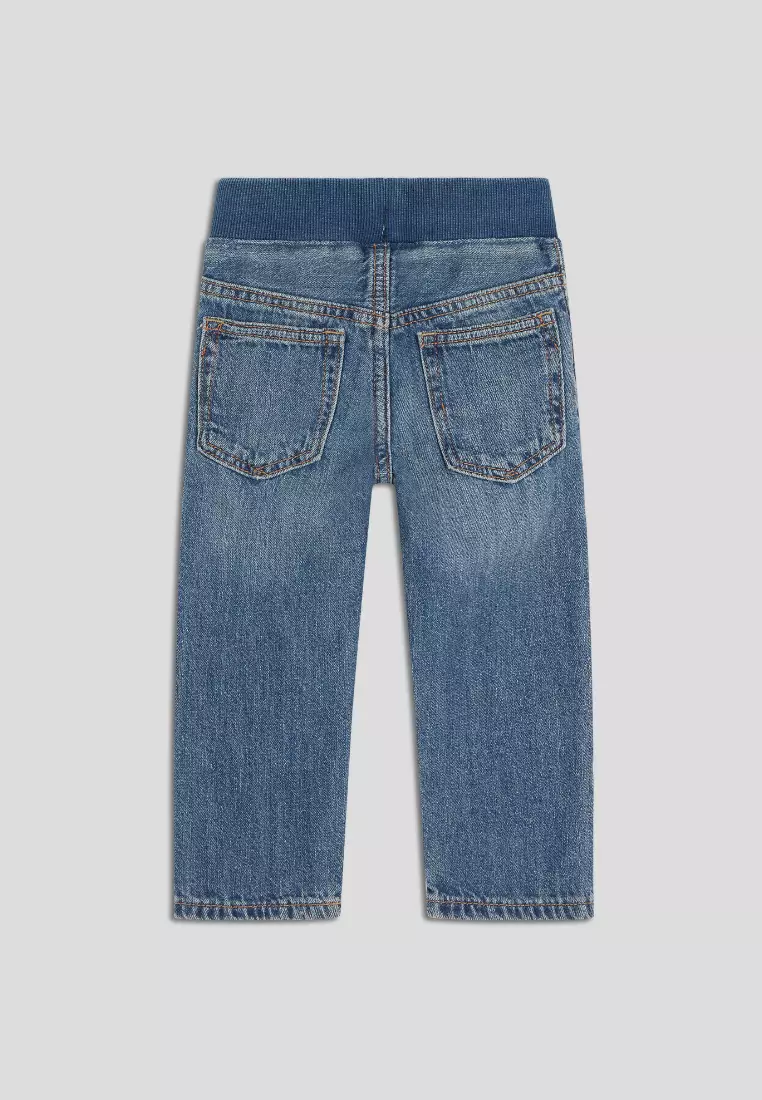 Toddler Pull-On Slim Jeans with Washwell