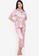 F.101 pink Printed Short Sleeve Pajama Set 759A3AAA56C7DEGS_4