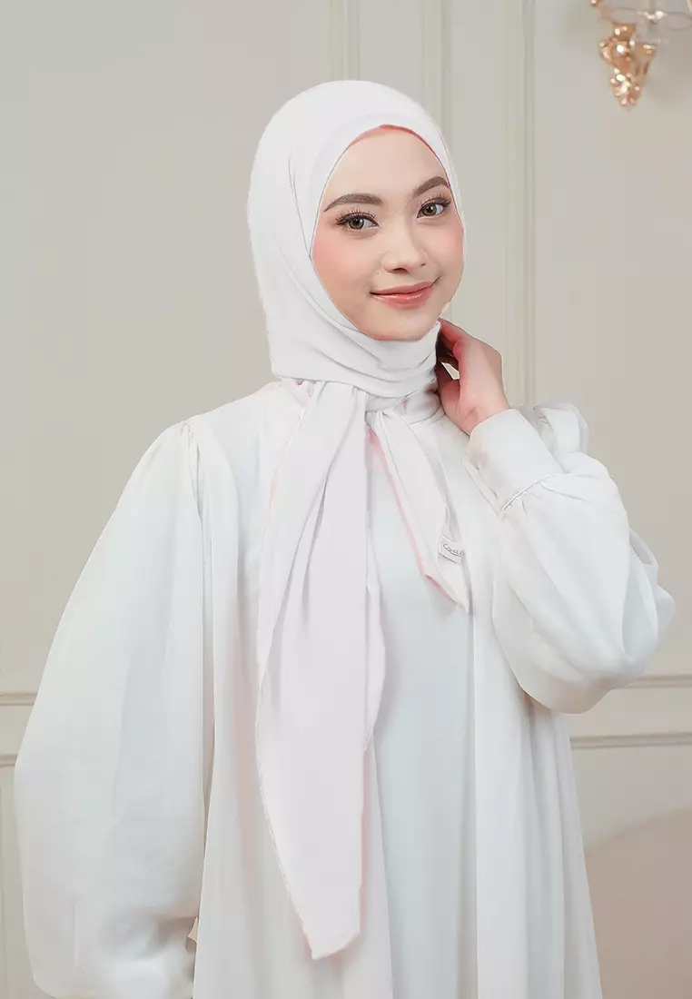 HIJAB INSTAN MAGNET SYIFA - WHITE