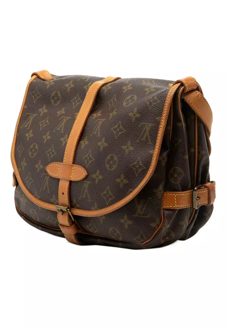 Pre-Loved Louis Vuitton Monogram Saumur 30