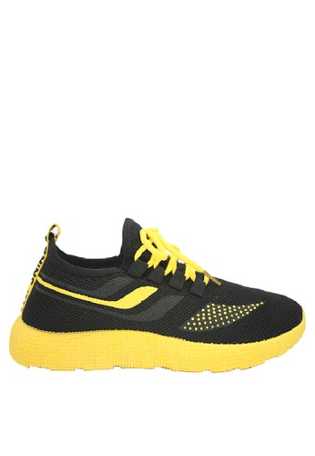 Jual Dr Kevin Dr Kevin Women Sneakers 589 015 Black Yellow Original Zalora Indonesia