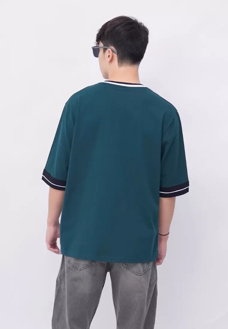 Ryusei Oversize T-shirt Jersey Respective Green
