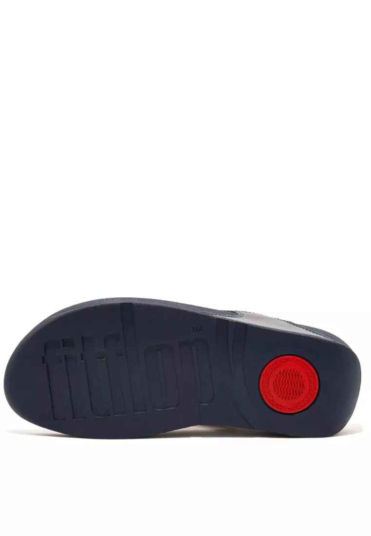 FitFlop LULU Women's Glitz Toe-Post Sandals - Midnight Navy (ET8-399)