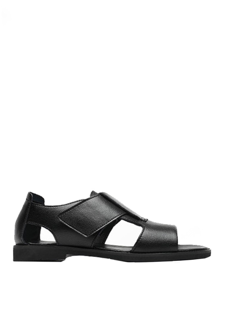 VANSA Roman Style Cow Leather Sandals VSM-S2100