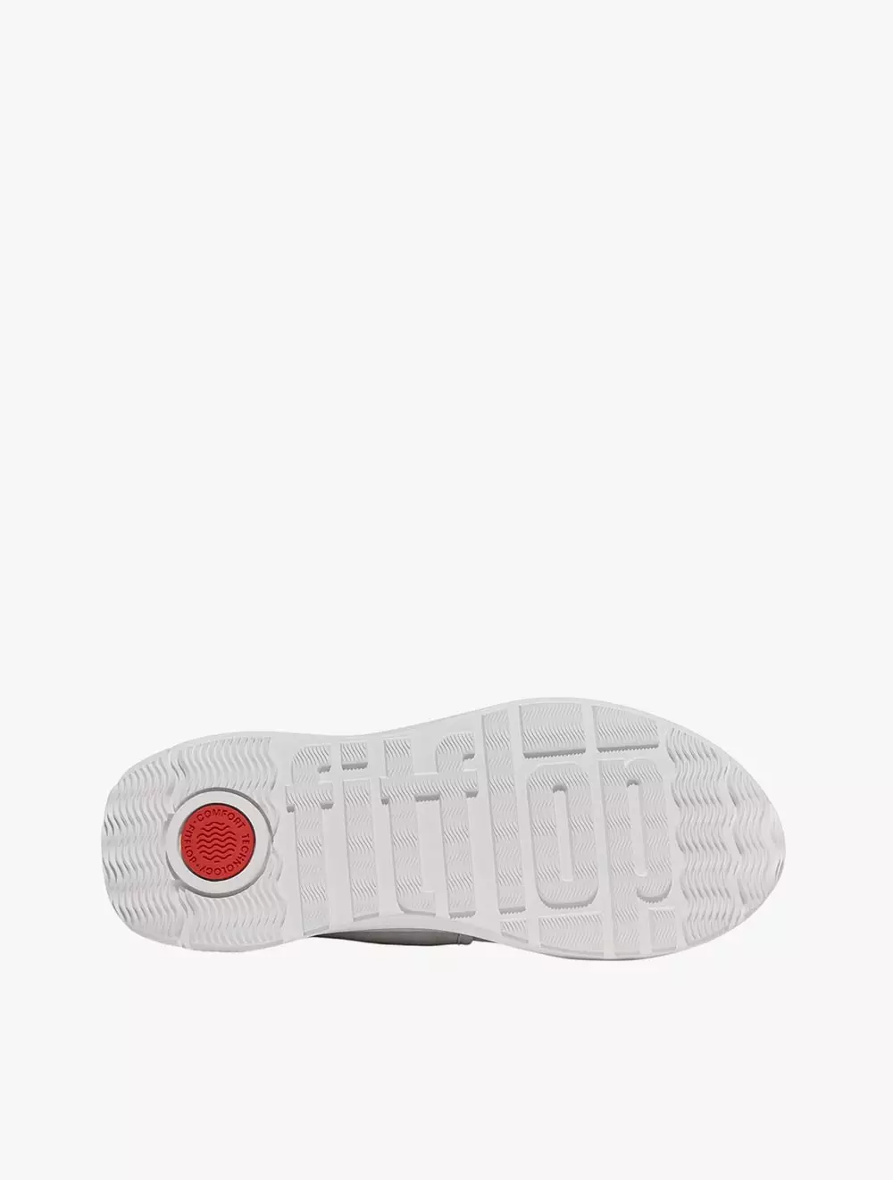 Fitflop F-Mode Flow Crystal-Strap Quilted Mary Janes - Urban White
