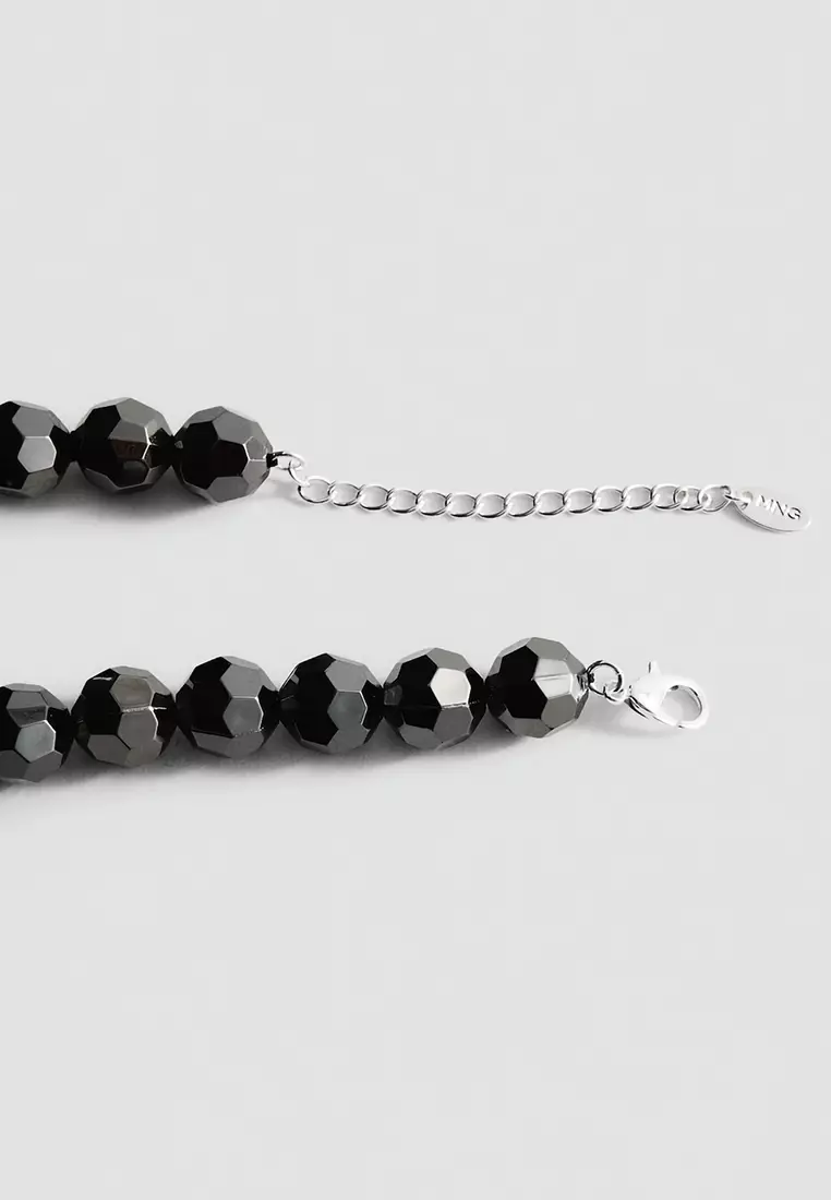 Necklace with Geometric Spheres
