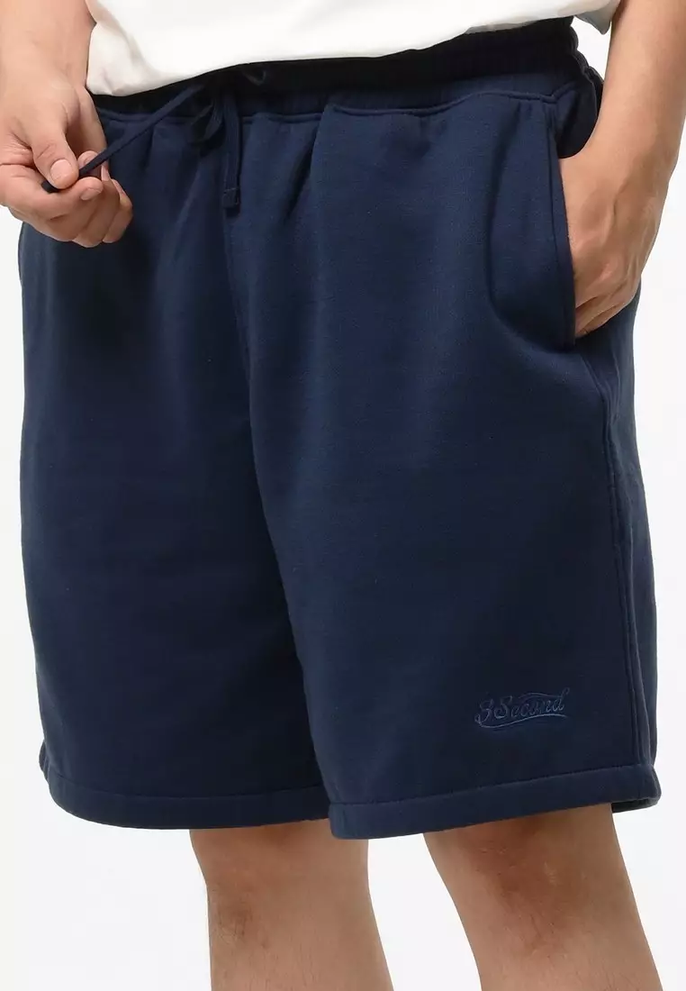 3Second Men's Sweat Short Regular Fit Fleece Sporty Nowell C051224