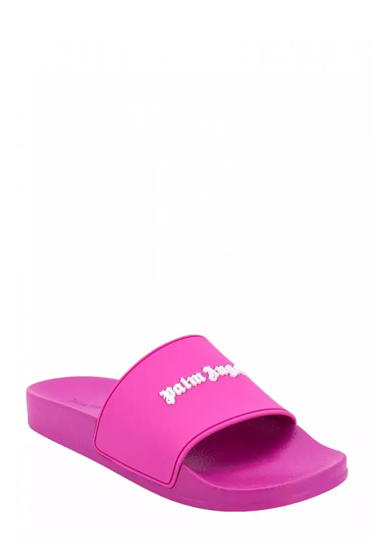 線上選購Palm Angels Rubber slide - PALM ANGELS - Pink | ZALORA 台灣