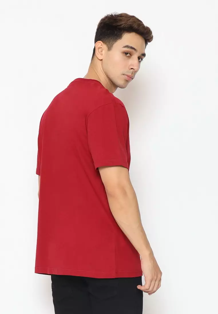 POLICE T-Shirt Cotton Combed Sablon Raster Pria 2073280461