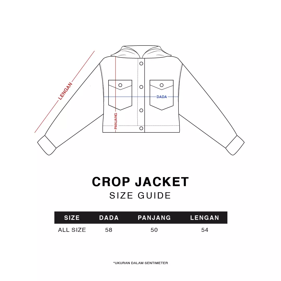 Jaket Wanita Cropped Cleo Army