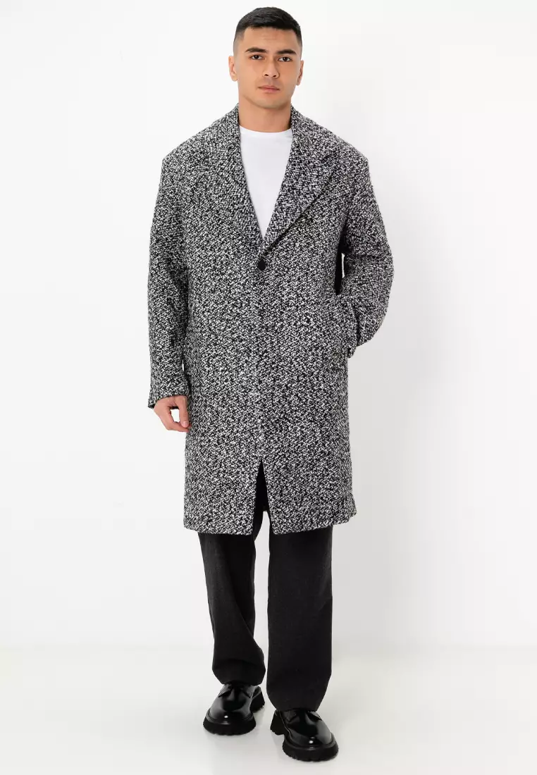 ZARA Relaxed Fit Coat 2025 | Buy ZARA Online | ZALORA Hong Kong