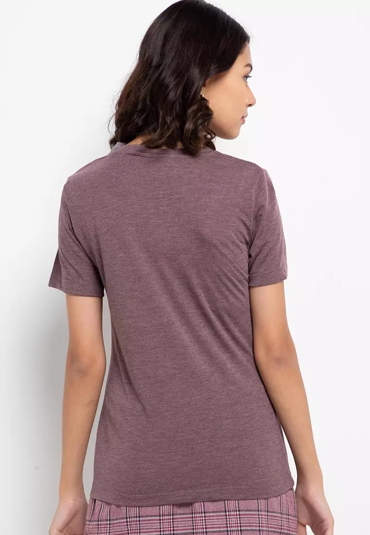 Toscano Lounge Knit Top In Brown