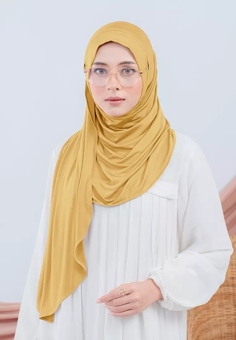 HIJAB INSTAN FAYZA - MUSTARD