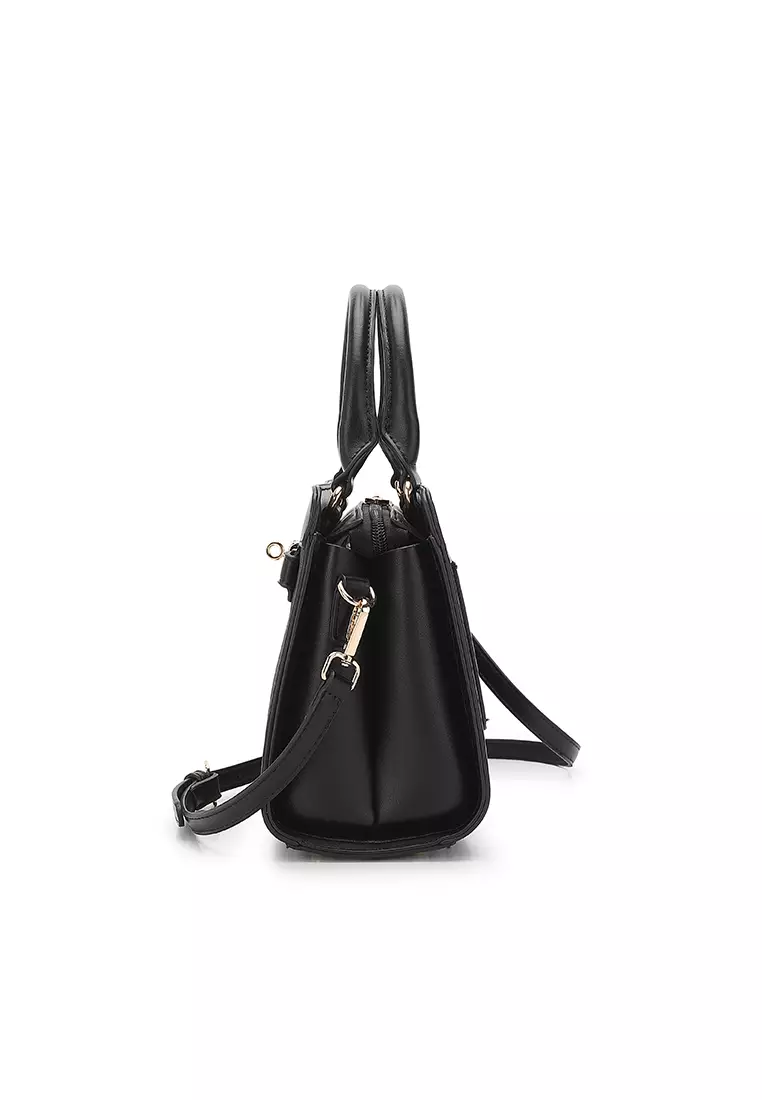 Women's Top Handle Bag / Sling Bag / Crossbody Bag / Shoulder Bag - Black