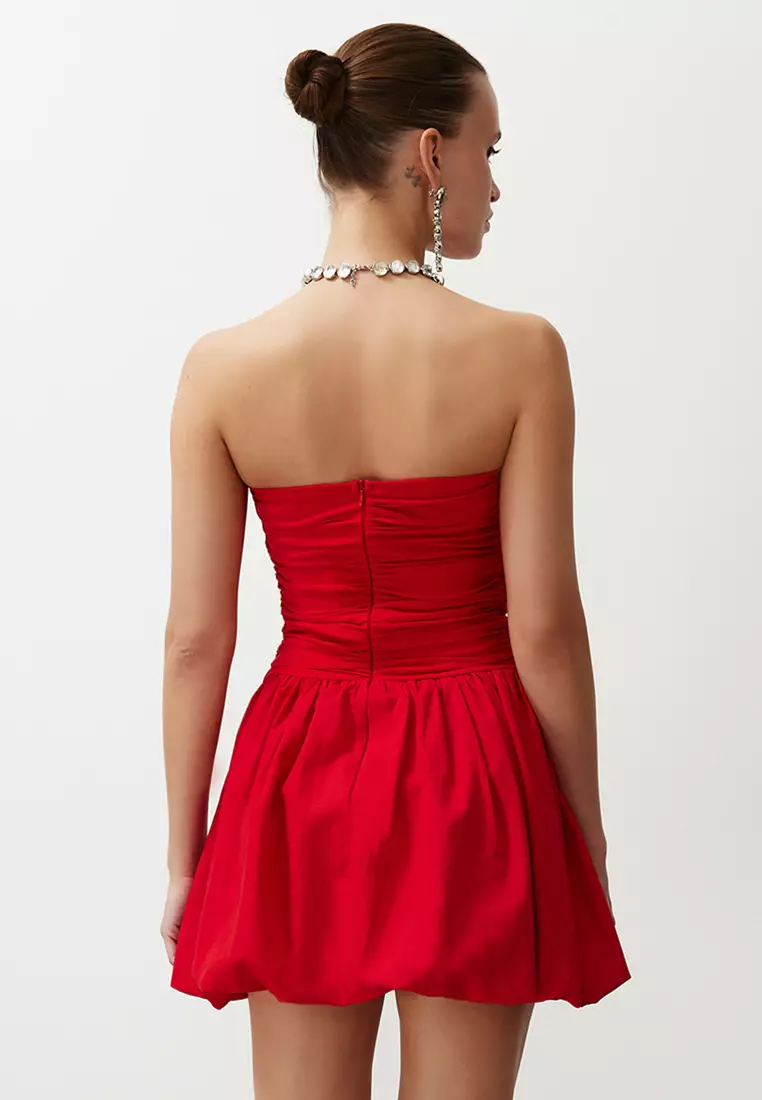 Straight Mini Sleeveless Fitted Dress