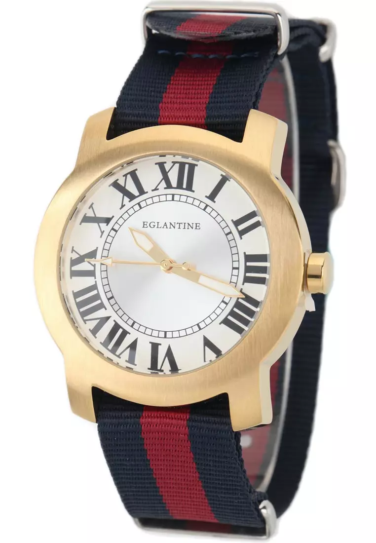 Buy EGLANTINE EGLANTINE Emile Unisex Yellow Gold Plated Steel