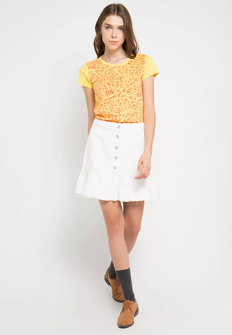 Print Cinema short sleeve Tshirt