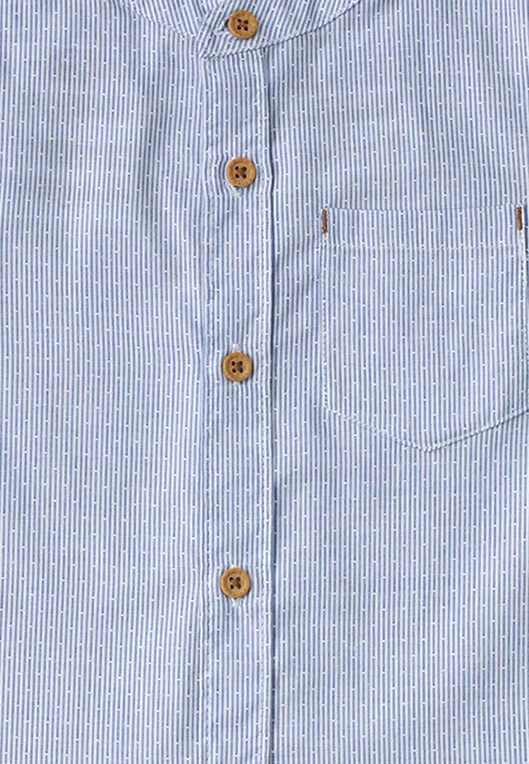 Shirt/Kemeja Anak Laki Blue/Stripe Shirt