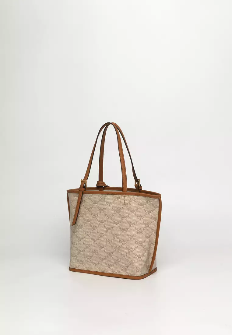 mcm canvas tote bag