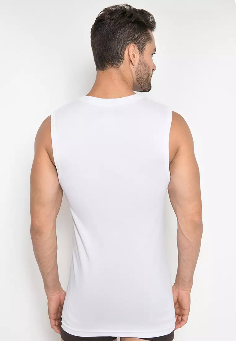 LGS - Innerwear - Pakaian Dalam Pria - Kaos Tank Top - Polos
