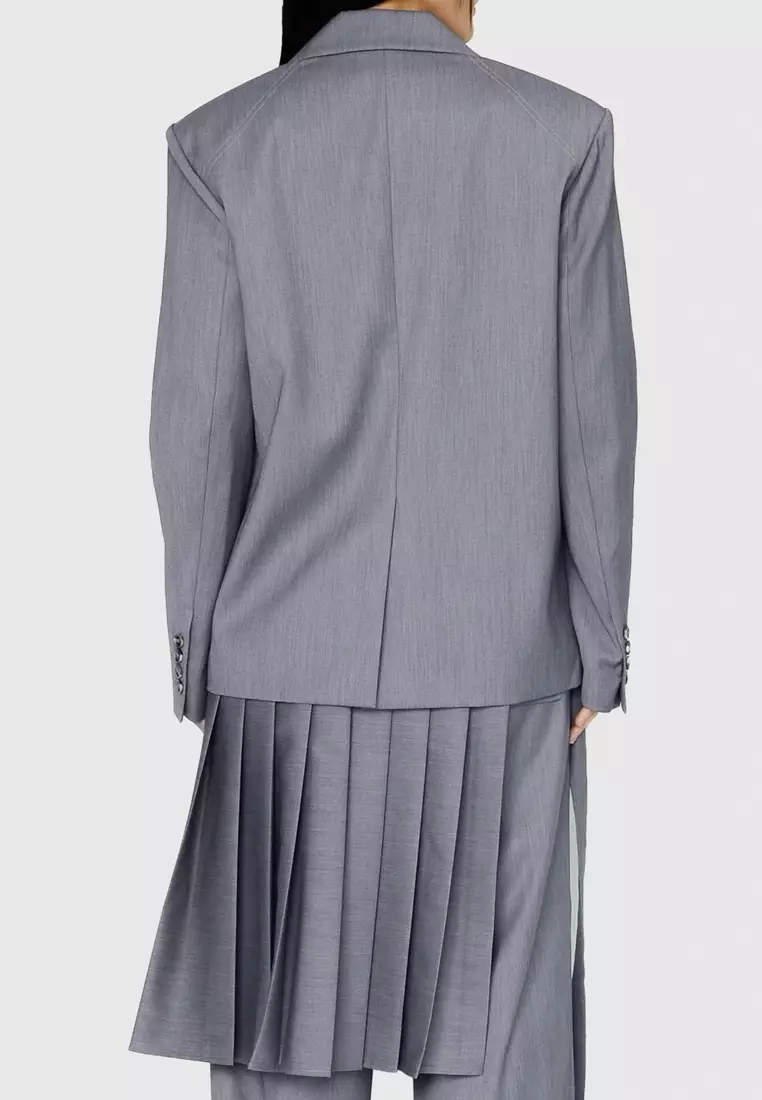 Oversized Blazer in Grey
